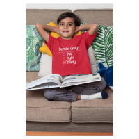 MMO Chlapecké tričko Domácí úkoly Barva: Červená