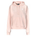 New Balance FRENCH TERRY SMALL LOGO HOODIE Růžová