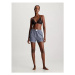 Spodní prádlo Dámské šortky BOXER SLIM 000QS6892ELXH - Calvin Klein