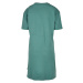 Ladies Organic Oversized Slit Tee Dress - paleleaf