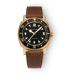 Nivada Grenchen Depthmaster Bronze - Brown Leather