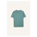 DEFACTO New Regular Fit Crew Neck Basic Plain Short Sleeve T-Shirt