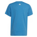 adidas LINEAR TEE Chlapecké tričko, modrá, velikost