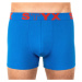 Styx 3PACK pánské boxerky sportovní guma modré XXL