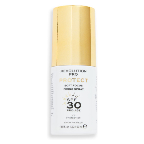 Revolution PRO Fixační sprej na make-up SPF 30 Protect Soft Focus (Fixing Spray) 50 ml