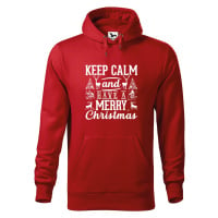 DOBRÝ TRIKO Pánská mikina s potiskem Keep calm Christmas