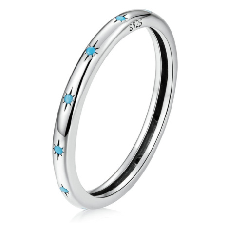 Minimalistický prsten s hvězdami LOAMOER