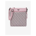 Růžová dámská crossbody kabelka VUCH Carlene Pink