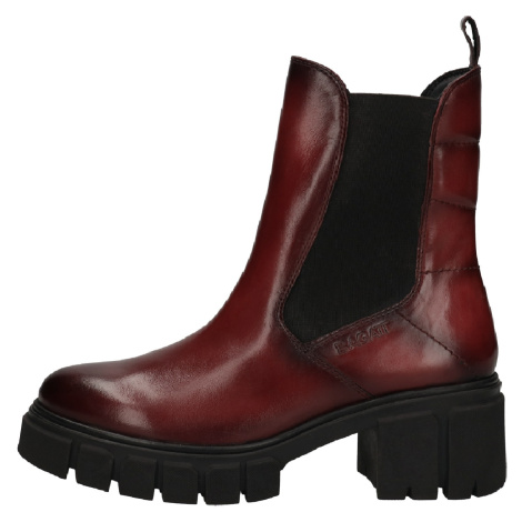 Červené dámské chelsea boots