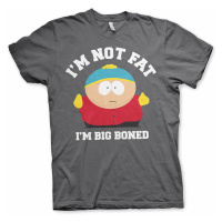 South Park tričko, I'm Not Fat - I'm Big Boned Dark Grey, pánské