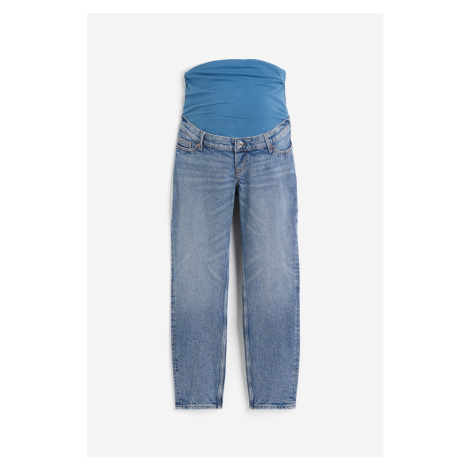 H & M - MAMA Slim Ankle Jeans - modrá H&M