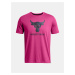 Růžové pánské tričko Under Armour UA Project Rock Payoff Graphic