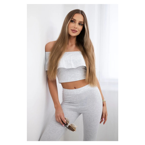 Kesi Sada Arya s volánky Barva: Šedá