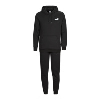 Puma FEEL GOOD HOODED SWEAT SUIT FL CL Černá