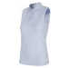 4F Dámské triko bez rukávů H4L21-TSDF082 Light Blue