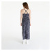 adidas Leopard Luxe 3 Stripes Maxi Dress Grey Five