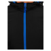 Černo-modrá pánská přechodová softshellová bunda Bolf HH017