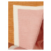 Růžový plisovaný šátek CAMAIEU