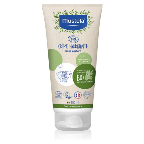 Mustela BIO Hydrating Cream with Olive Oil hydratační krém na obličej a tělo pro děti od narozen