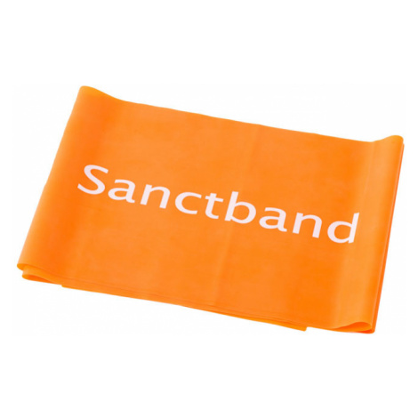 Sanctband Cvičební guma 2 m, pomeranč, středně silná