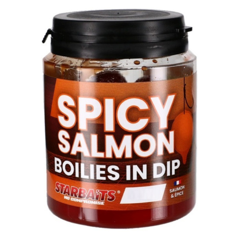 Starbaits boilies in dip concept spicy salmon 150 g - 20 mm