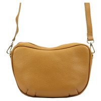 Kožená crossbody kabelka Luka 19-71 camel