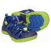 KEEN NEWPORT H2 K Dětské sandály 10012326KEN01 blue depths/chartreuse