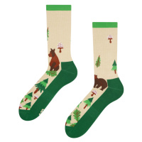 Veselé ponožky Dedoles Lesní medvěd (D-U-SC-RSS-C-C-1652) M