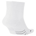 Ponožky Nike Multiplier Bílá / Černá
