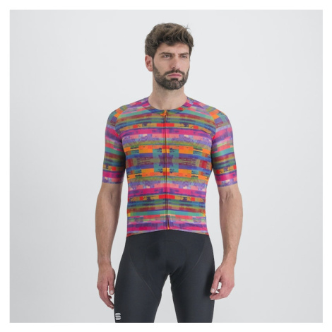 Sportful Pánský cyklistický dres Glitch bomber jersey