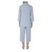 Ralph Lauren dámské pyžamo I813702 modré - Modrá