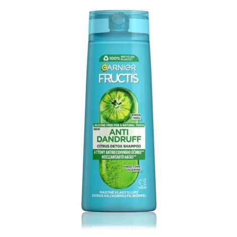 Garnier Fructis Antidandruff Lemon šampon na mastné vlasy s lupy 250 ml