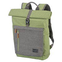 Travelite Basics Roll-up Backpack Green/Grey