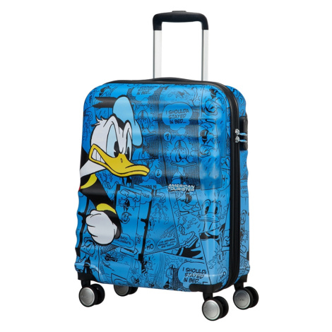 AT Dětský kufr Wavebreaker Disney Spinner 55/20 Cabin Donald Duck, 40 x 20 x 55 (85667/5278) American Tourister
