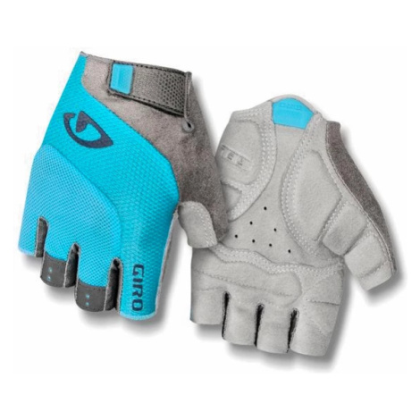 Dámské cyklistické rukavice GIRO Tessa šedo-modré