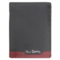 Pánská kožená peněženka Pierre Cardin TILAK37 326 RFID černá / vínová