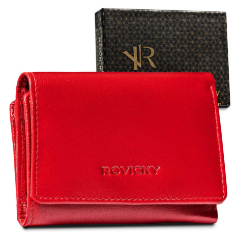 Kožená peněženka s vnější kabelkou Rovicky