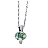 CRYSTalp Fashion náhrdelník s čirým krystalem Simply 32204.CHR.R