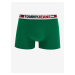 Zelené pánské boxerky Tommy Jeans - Pánské