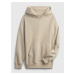 Béžová klučičí dětská mikina hoodie GAP