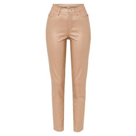Bonprix BODYFLIRT kalhoty s povrchovou úpravou Barva: Béžová, Mezinárodní