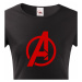 Dámské tričko s populárním motivem Avengers
