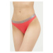 Tanga Calvin Klein Underwear růžová barva, 000QD3539E