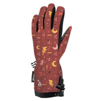 Matt GLOVES Dětské lyžařské rukavice, hnědá, velikost