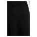 Trendyol Black Petite Corduroy Knitted Handkerchief Skirt