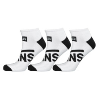 Vans NO SHOW (9-13 3PK) Pánské kotníkové ponožky, bílá, velikost