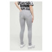 Džíny Karl Lagerfeld Jeans dámské, šedá barva