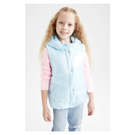 DEFACTO Girl's Hooded Vest