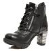 boty na podpatku dámské - Itali Negro - NEW ROCK - M.TR041-C2