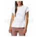 Tričko Columbia W Zero Ice Cirro-Cool™ SS Shirt W - bílá